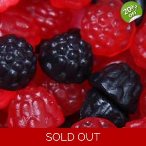 Blackberry and Raspberry Jelly Sweets